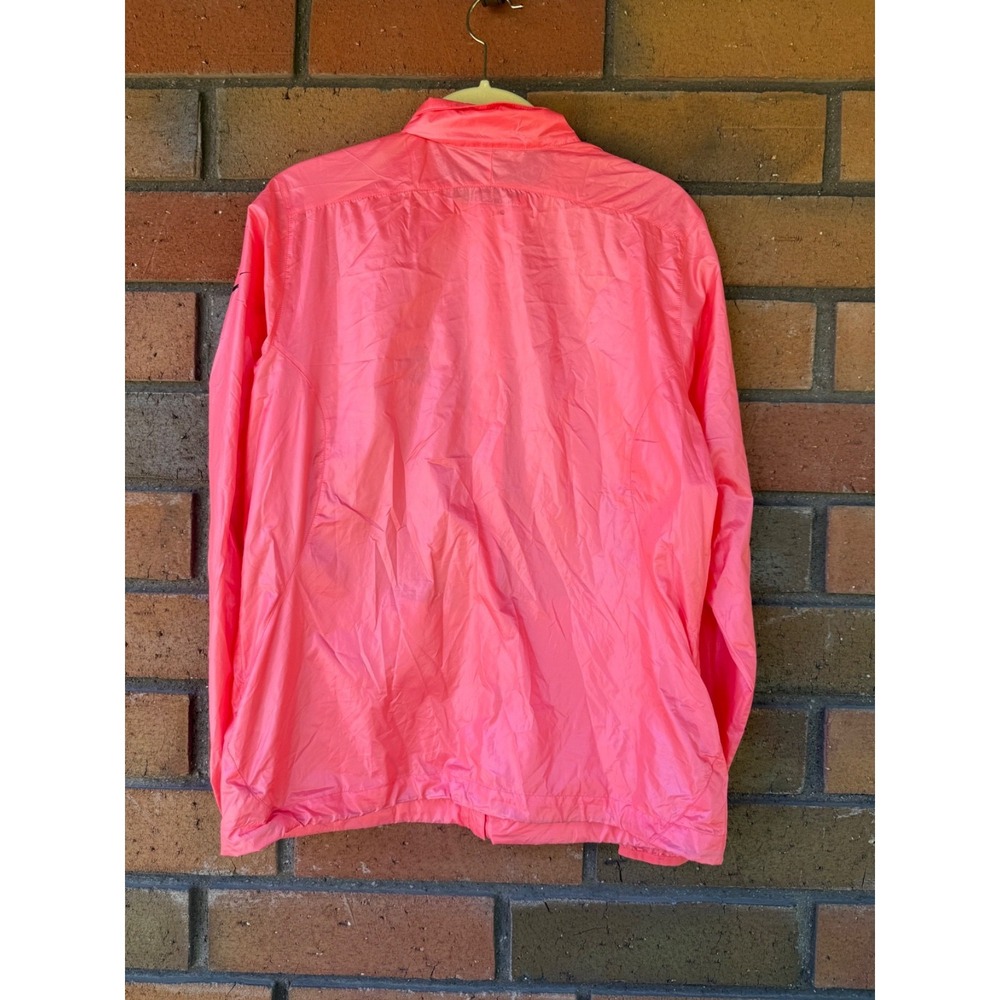 Nike Golf Pebble Beach Golf Link Full Zip Windbreaker | Pink | Womens Medium - Picture 2 of 15